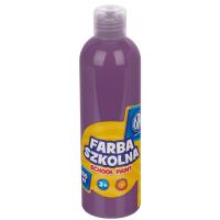 Opakowanie Farba szkolna naturalna tempera Astra 250 ml śliwkowa