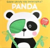 Okładka książki Gdzie ukryły się zwierzątka - panda