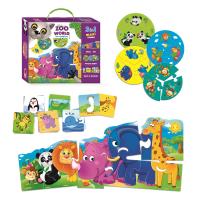 Gra edukacyjna Zoo world for toddlers RK1310-02. Wydawca: Roter Kafer. SmakLiter.pl Opakowanie Gra edukacyjna Zoo world for toddlers RK1310-02