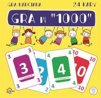 Gra w tysiąca ABINO. Wydawca: ABINO. SmakLiter.pl Opakowanie Gra w tysiąca ABINO