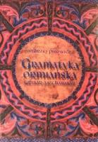 Okładka książki Gramatyka ormiańska (grabar - aszcharabar)