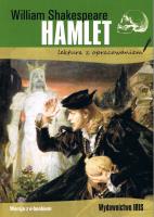Hamlet (lektura z opracowaniem) NOWY. Autor: William Shakespeare. SmakLiter.pl Okładka książki Hamlet (lektura z opracowaniem) NOWY