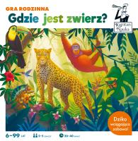 Kapitan Nauka. Gdzie jest zwierz? Gra rodzinna. Autor: dr Paweł Czapczyk. SmakLiter.pl Okładka książki Kapitan Nauka. Gdzie jest zwierz? Gra rodzinna