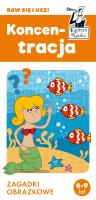 Okładka książki Kapitan Nauka. Koncentracja. Zagadki obrazkowe