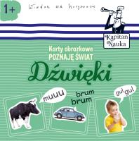 Kapitan Nauka. Poznaję świat Dźwięki. Autor: Opracowanie zbiorowe. SmakLiter.pl Okładka książki Kapitan Nauka. Poznaję świat Dźwięki
