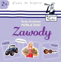 Kapitan Nauka. Poznaję świat Zawody. Autor: Opracowanie zbiorowe. SmakLiter.pl Okładka książki Kapitan Nauka. Poznaję świat Zawody