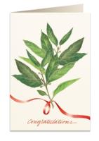 Opakowanie Karnet B6 + koperta 5963 Gratulacje Liście