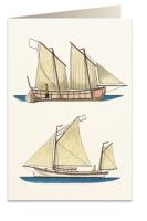 Opakowanie Karnet B6 + koperta 7530 Łodzie