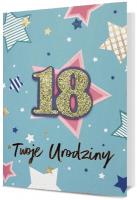 Opakowanie Karnet B6 Osiemnastka HM200-2501