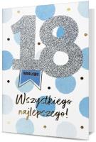 Opakowanie Karnet B6 Osiemnastka męska HM200-2497