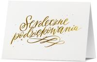 Opakowanie Karnet B6 Podziękowania HM200-2538