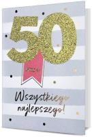 Opakowanie Karnet B6 Urodziny 50 HM200-2500