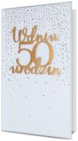 Opakowanie Karnet KL B6 Urodziny 50 HM100-979