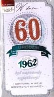Opakowanie Karnet PM-205 Urodziny 60