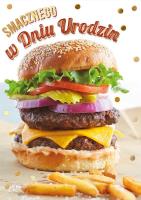 Opakowanie Karnet PR-366 Urodziny Burger