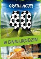 Okładka książki Karnet Urodziny 40 GM-816