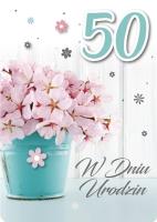 Okładka książki Karnet Urodziny 50 GM-811