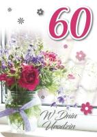 Okładka książki Karnet Urodziny 60 GM-812