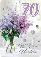 Okładka książki Karnet Urodziny 70 GM-813