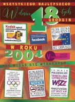 Opakowanie Karnet V-024 Urodziny 18