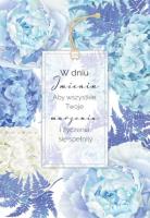 Opakowanie Kartka okolicznościowa Imieniny TG07