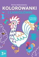 Okładka książki Kolorowanki i łamigłówki 3+