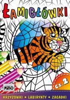 Łamigłówki cz.2. Autor: Wydawnictwo NIKO. SmakLiter.pl Okładka książki Łamigłówki cz.2