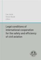 Legal conditions of international cooperation... Autor: Jasiuk Ewa, ROMAN WOSIEK. SmakLiter.pl Okładka książki Legal conditions of international cooperation..