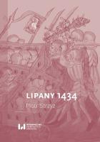 Lipany 1434. Autor: Strzyż Piotr. SmakLiter.pl Okładka książki Lipany 1434