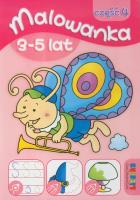 Malowanka 3-5 lat cz. 4 LITERKA. Autor:   Praca zbiorowa. SmakLiter.pl Okładka książki Malowanka 3-5 lat cz. 4 LITERKA