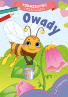 Maluszkowe malowanie. Owady. Autor: WYDAWNICTWO SKRZAT. SmakLiter.pl Okładka książki Maluszkowe malowanie. Owady