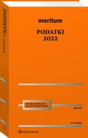 Meritum Podatki 2022. Autor: Aleksander Kaźmierski  (red. merytoryczny). SmakLiter.pl Okładka książki Meritum Podatki 2022