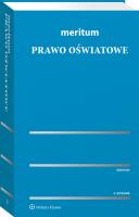 Meritum Prawo oświatowe wyd.5/2022. Autor: Opracowanie zbiorowe. SmakLiter.pl Okładka książki Meritum Prawo oświatowe wyd.5/2022
