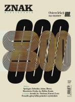 Okładka książki Miesięcznik Znak 800 01/2022 Osiem lekcji na 800