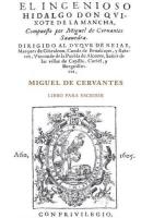 Okładka książki Miguel de Cervantes. Libro para escribir