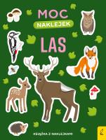 Okładka książki Moc naklejek Las