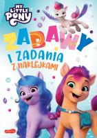 My Little Pony. Zabawy i zadania z naklejkami. Wydanie filmowe. Autor: Opracowanie zbiorowe. SmakLiter.pl Okładka książki My Little Pony. Zabawy i zadania z naklejkami. Wydanie filmowe