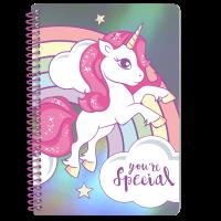 Opakowanie Notatnik A5 z metalizowaną okładką You are Special KL11014