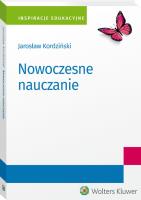 Nowoczesne nauczanie. Autor: Jarosław Kordziński. SmakLiter.pl Okładka książki Nowoczesne nauczanie