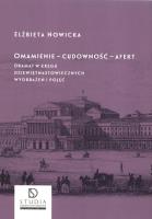 Okładka książki Omamienie cudowność afekt