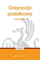 Ordynacja podatkowa wyd. 43. Autor: Opracowanie zbiorowe. SmakLiter.pl Okładka książki Ordynacja podatkowa wyd. 43