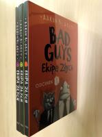 Pakiet Bad guys. Ekipa złych. Tom 1-3. Autor: AARON BLABEY. SmakLiter.pl Okładka książki Pakiet Bad guys. Ekipa złych. Tom 1-3