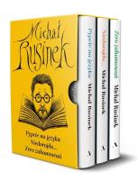 Pakiet: Kolekcja felietonów Michała Rusinka. Autor: Michał Rusinek. SmakLiter.pl Okładka książki Pakiet: Kolekcja felietonów Michała Rusinka