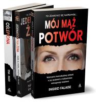 Pakiet Mój mąż potwór / Jedenastoletnia żona / Oślepiona. Autor: Falaise Ingrid, Nadal Al-Ahdal, Nash Tina. SmakLiter.pl Okładka książki Pakiet Mój mąż potwór / Jedenastoletnia żona / Oślepiona