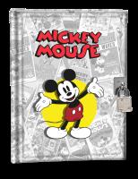 Pamiętnik zamykany na kłódkę Mickey WD20183. Wydawca: Kids Euroswan. SmakLiter.pl Opakowanie Pamiętnik zamykany na kłódkę Mickey WD20183