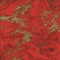 Opakowanie Papier do origami 15x15 cm 24K Marmur czerwony
