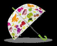 Opakowanie Parasolka Crazy Dino 19cali przeźroczysta KL10697