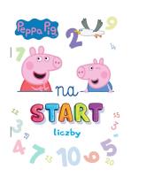 Okładka książki Peppa Pig. Na start Liczby