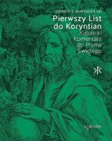 Okładka książki Pierwszy List do Koryntian