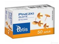 Opakowanie Pinezki złote 50szt GP095-AO